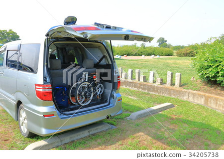 toyota alphard bike rack