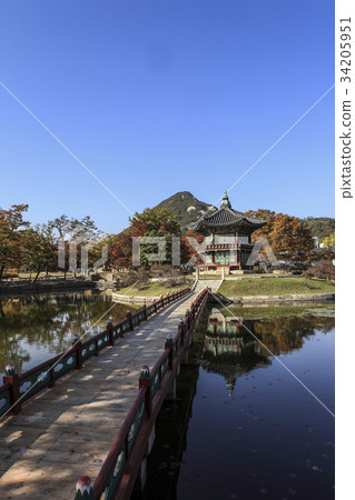 Kwangwonjeong (Treasure 1761), Gyeongbokgung Palace (Historic Site 117), Bukak Mountain, Jongno-gu, Seoul 34205951