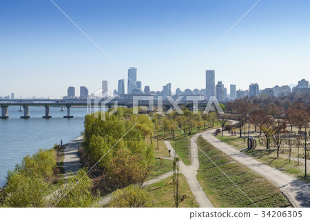 漢城公園，汝矣島，永登浦區，漢江，首爾 34206305