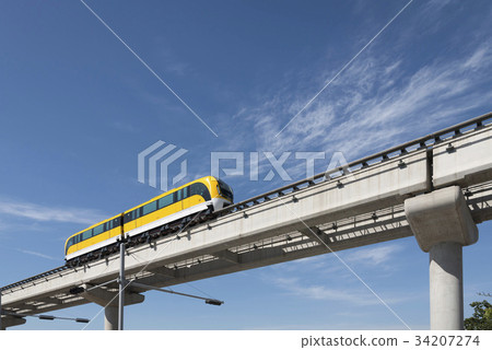 磁懸浮列車，Youngjong島，仁川 34207274