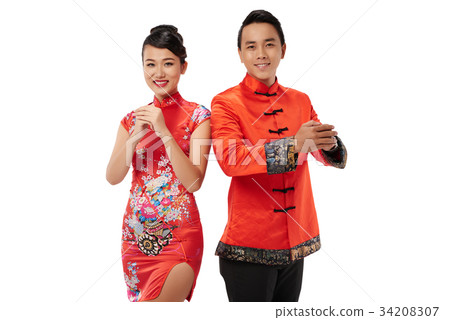 Congratulating with Chienese New Year Congratulating with Chienese New Year 34208307