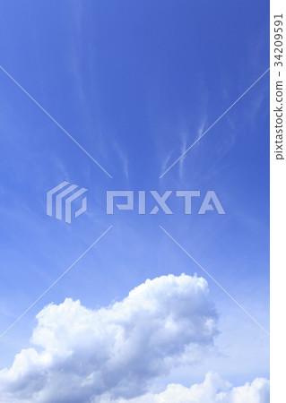 天空和雲彩 34209591