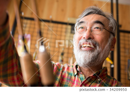 Lure shop customers Lure shop customers 34209950
