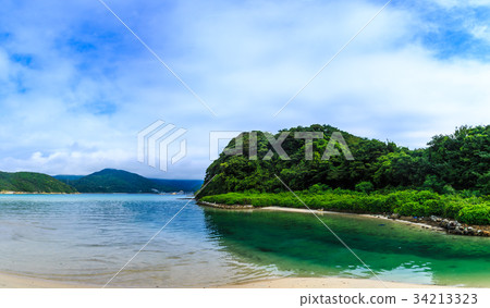 Kashiwahama Beach Kamigoto Goto Islands panorama 34213323