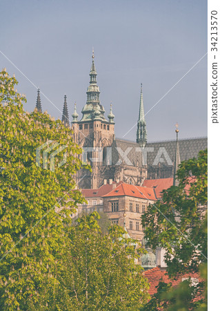Prague in the early spring 34213570