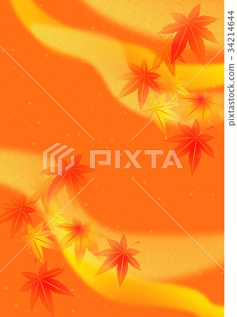 Bokeh Japanese Pattern Astringent Autumn leaves Bokeh Japanese Pattern Astringent Autumn leaves 34214644