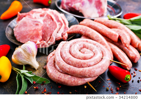 meat and sausages 34214800