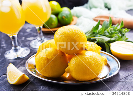lemons with mint lemons with mint 34214868