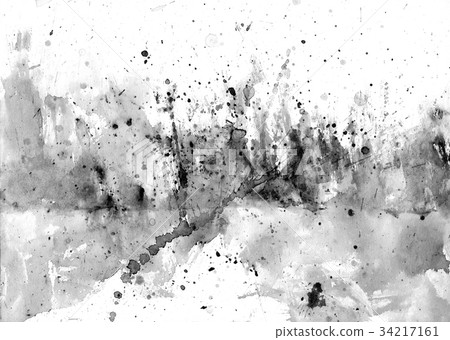 Paint splatters on paper - abstract background 34217161