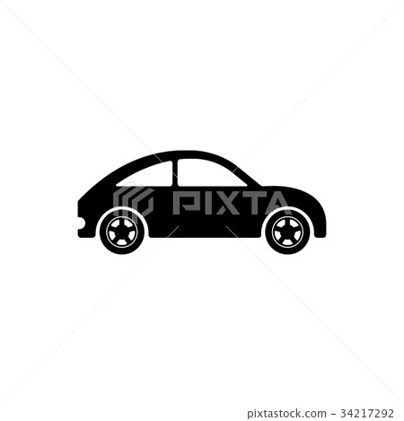 Car side icon - Stock Illustration [34217292] - PIXTA