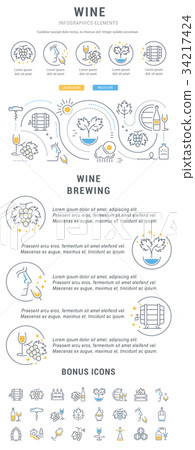 Website Banner and Landing Page Wine Website Banner and Landing Page Wine 34217424