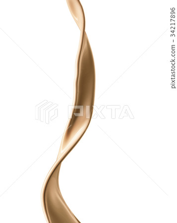 Brown splashes 34217896