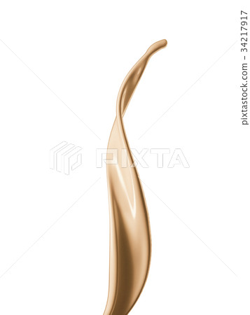 Brown splashes 34217917