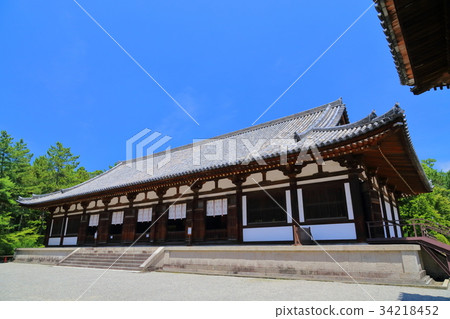 Toshodaiji temple auditorium 34218452