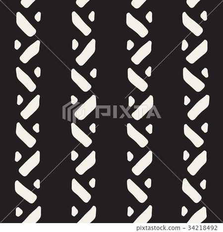 Hand drawn style ethnic seamless pattern. Abstract Hand drawn style ethnic seamless pattern. Abstract 34218492