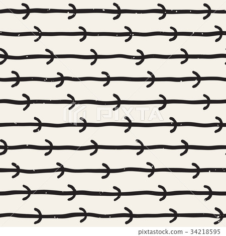 Seamless pattern with hand drawn lines. Abstract Seamless pattern with hand drawn lines. Abstract 34218595