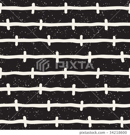 Seamless pattern with hand drawn lines. Abstract Seamless pattern with hand drawn lines. Abstract 34218600
