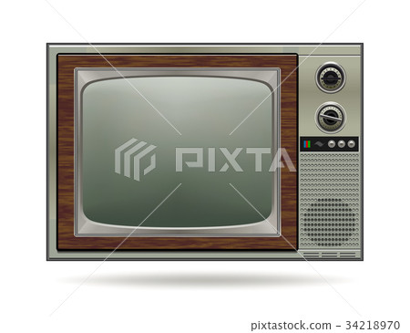 Old Retro tv 34218970