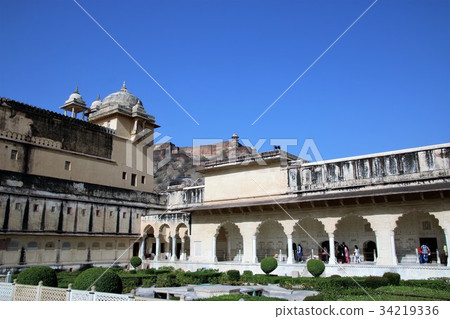India, Jaipur, Amber Fort, Sk Niwas 34219336