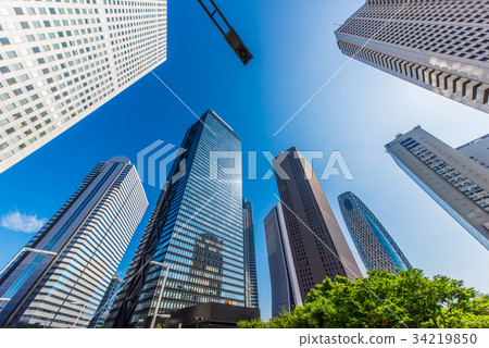 新宿的高層建築群 34219850