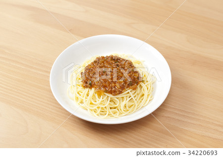 Spaghetti meat sauce 34220693
