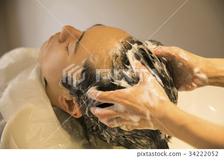 Hair salon shampoo stand 34222052