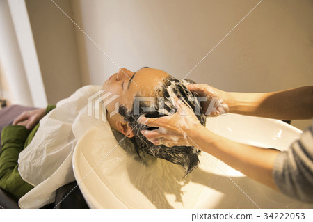 Hair salon shampoo stand 34222053