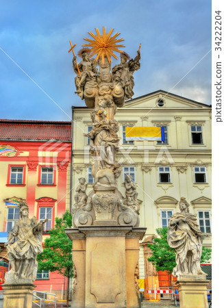 Holy trinity column in Brno, Czech Republic 34222204