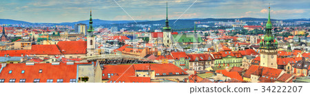Skyline of Brno, Czech Republic Skyline of Brno, Czech Republic 34222207