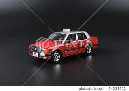 toys of taxi at the background toys of taxi at the background 34225622