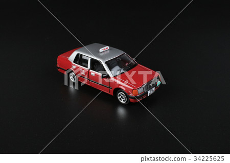 toys of taxi at the background toys of taxi at the background 34225625