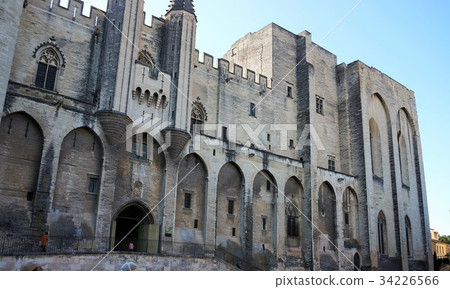 阿维尼翁罗马教皇办公室 图库照片 34226566 Pixta