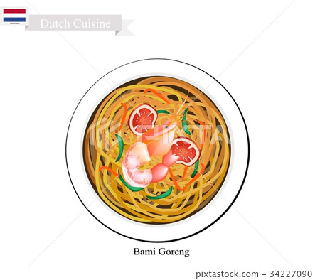 Bami Goreng or Dutch Stir Fried Noodles 34227090