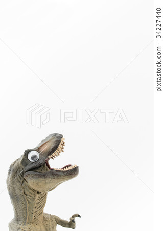 Sealed tyrannosaurus with eyeballs: wiggly-eyed Tyrannosaurus (T-rex) Sealed tyrannosaurus with eyeballs: wiggly-eyed Tyrannosaurus (T-rex) 34227440