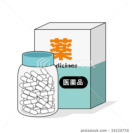 醫學膠囊圖像例證 34228758