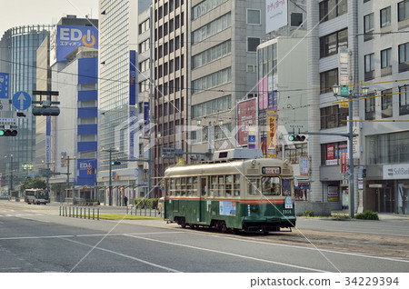 廣島市大手町街Hiroden 廣島市大手町街Hiroden 34229394