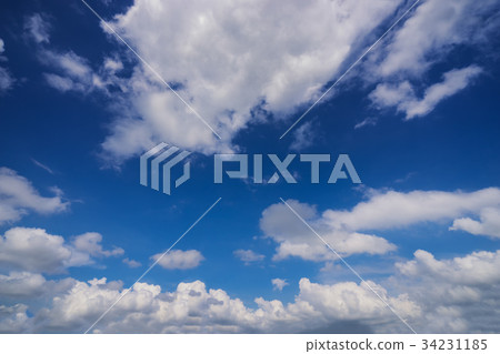 blue sky with cloudscape 34231185