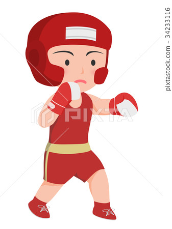 拳擊左拳擊業餘拳擊手 拳擊左拳擊業餘拳擊手 34233116