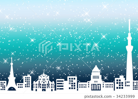 Christmas image tokyo blue Christmas image tokyo blue 34233999