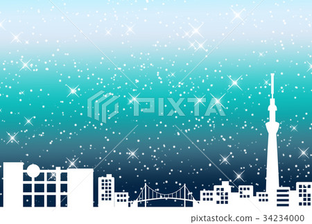 Christmas image tokyo blue Christmas image tokyo blue 34234000