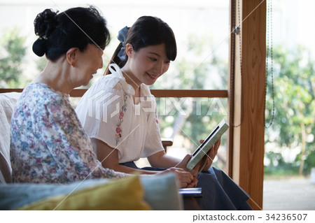 Grandmother grandchildren 34236507