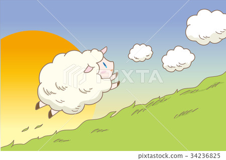Sheep cloud 3 34236825