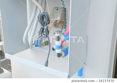 Water heater piping Water heater piping 34237470