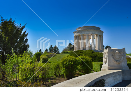 Monument of the Montsec Butte 34238234