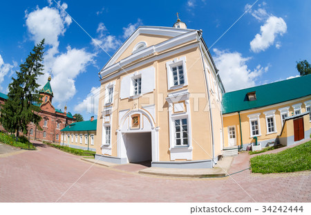 View on the Holy Spirit Monastery in Russia View on the Holy Spirit Monastery in Russia 34242444