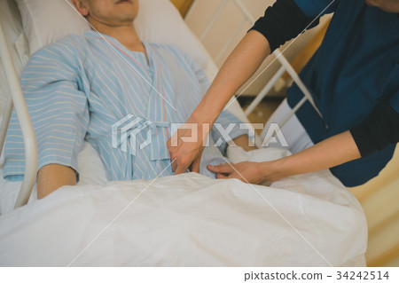 醫生的醫院查房 住院 患者 34242514