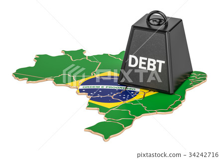 Brazilian national debt or budget deficit 34242716