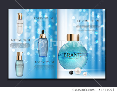 Design Cosmetics Product Brochure Template for Ad Design Cosmetics Product Brochure Template for Ad 34244091