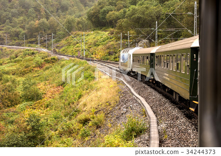 scandinavian train climbing scandinavian train climbing 34244373