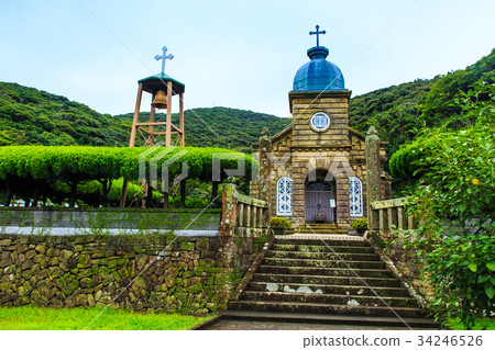 Hatgashima Tenshudo Shinjo Goto Goto Islands淹沒了Kirishitan 34246526